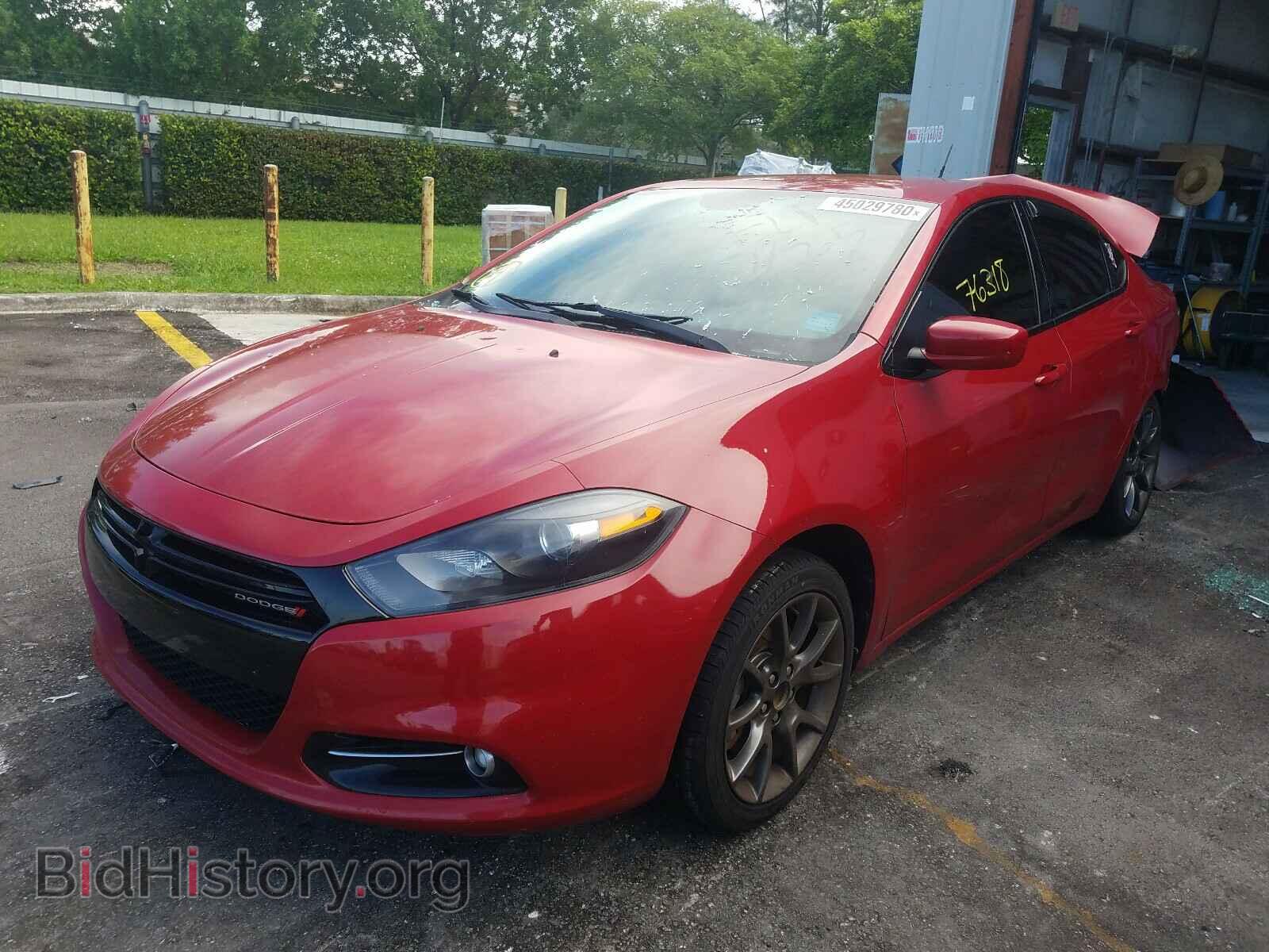 2013 DODGE DART - VIN: 1C3CDFBA2DD296166 - Фото 2