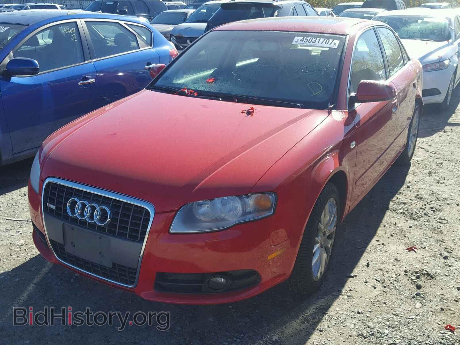 2008 AUDI A4 - VIN: WAUDF78E88A163474 - Фото 2
