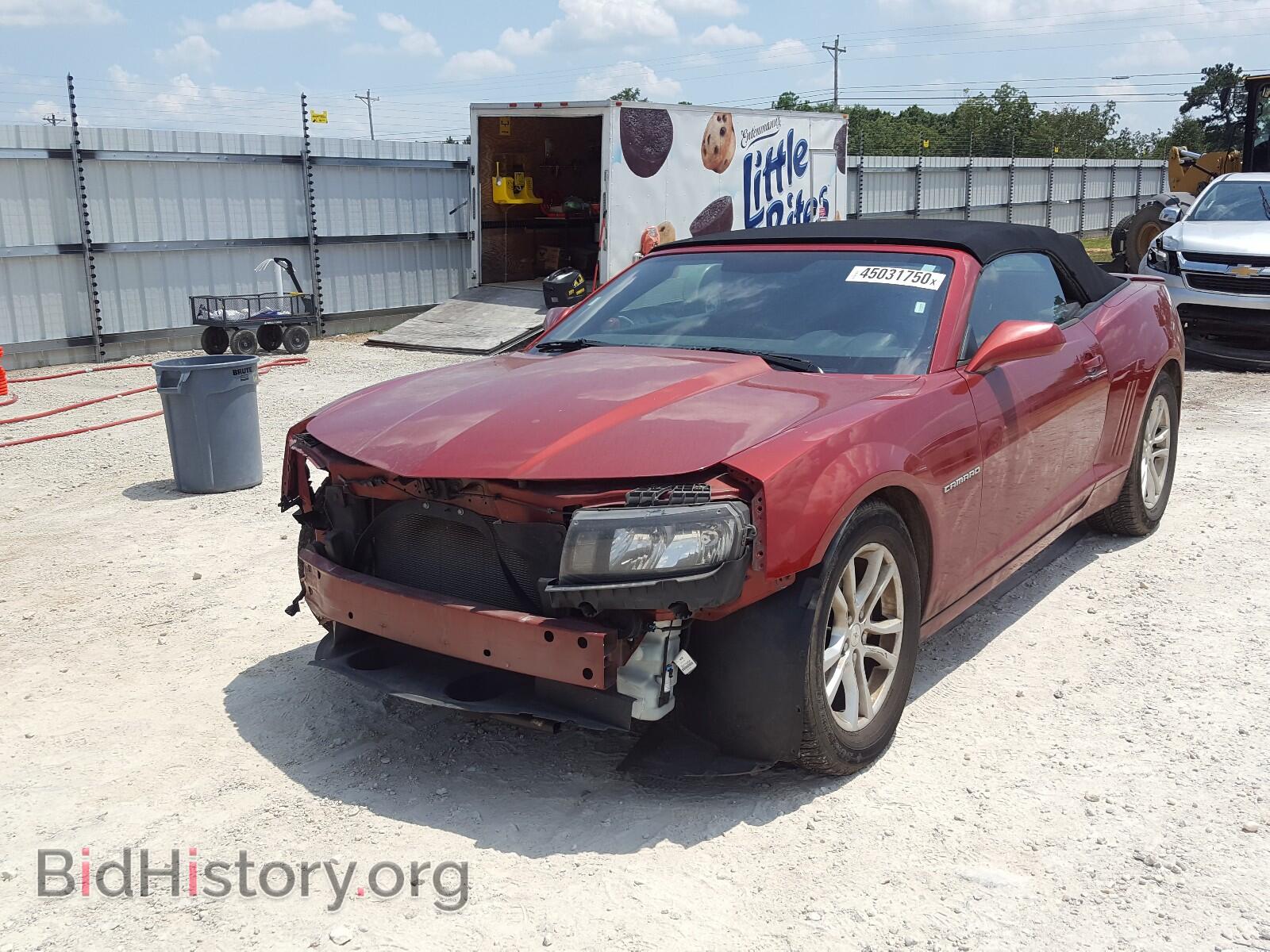 2014 CHEVROLET CAMARO - VIN: 2G1FB3D39E9219975 - Фото 2