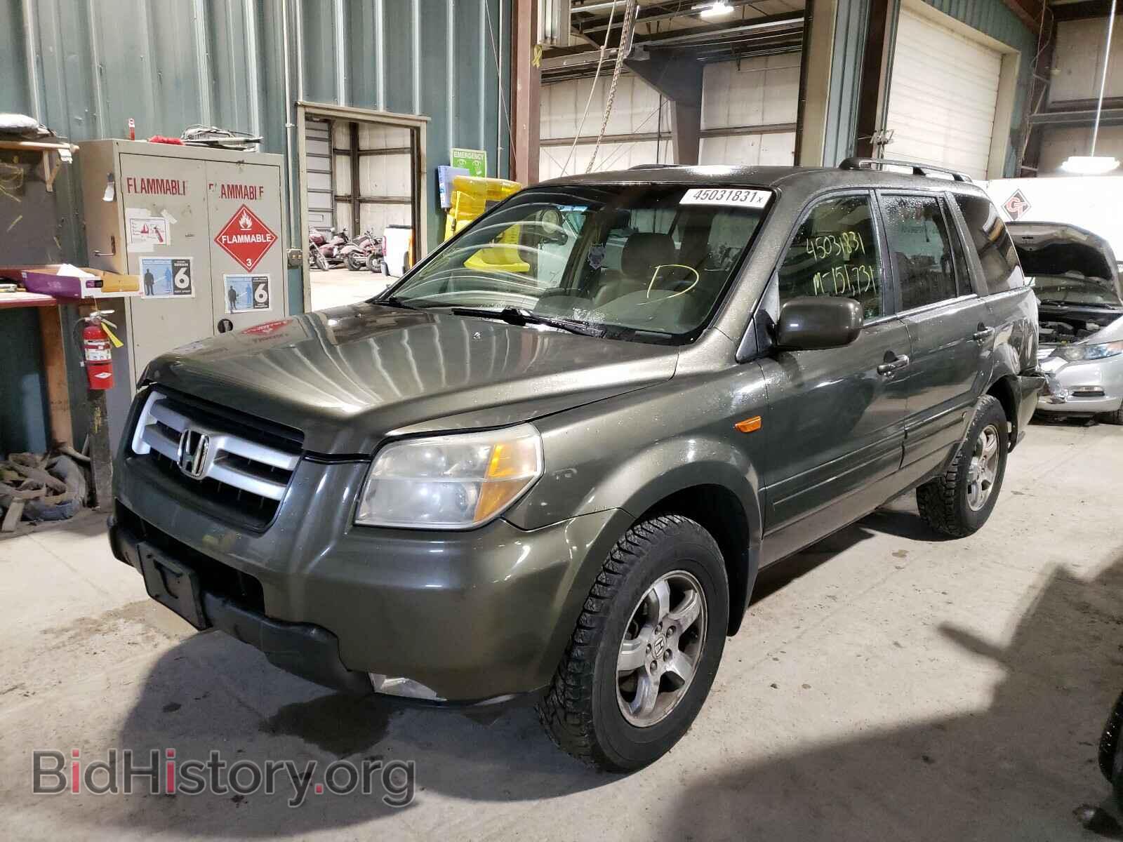 2006 HONDA PILOT - VIN: 2HKYF18526H506321 - Фото 2