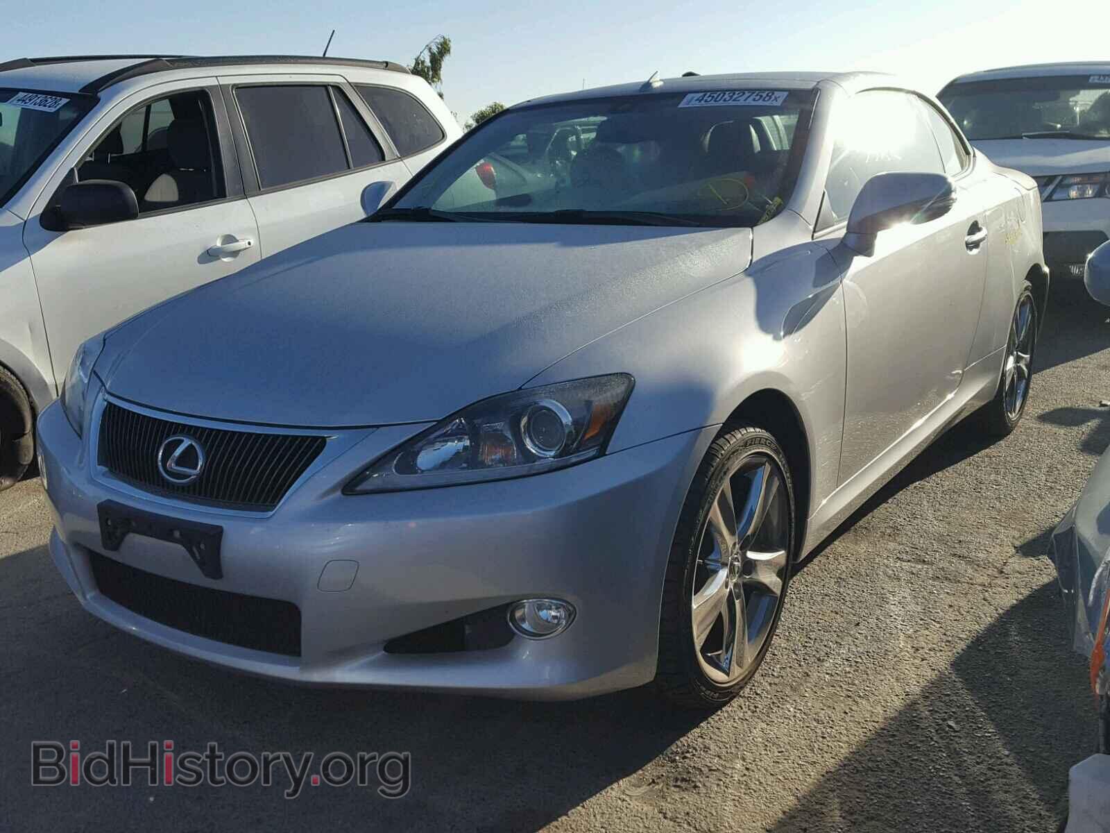 2012 LEXUS IS - VIN: JTHFE2C29C2508544 - Photo 2