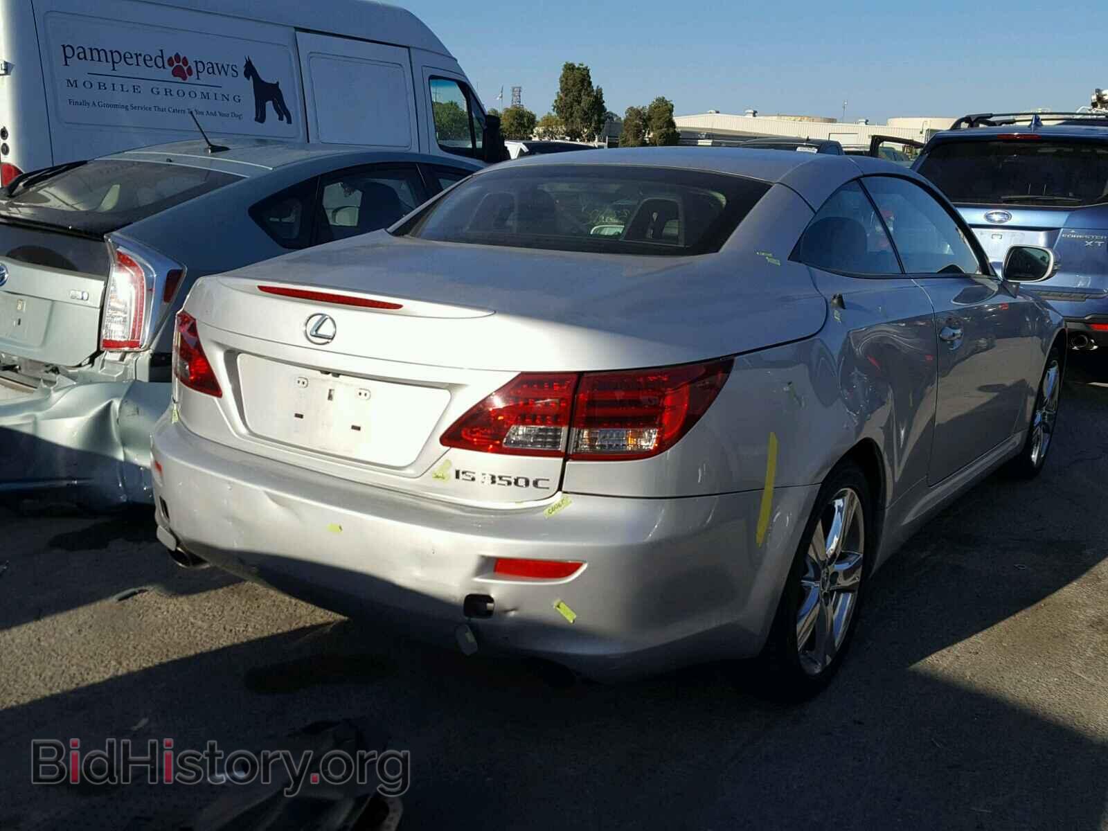 2012 LEXUS IS - VIN: JTHFE2C29C2508544 - Photo 4