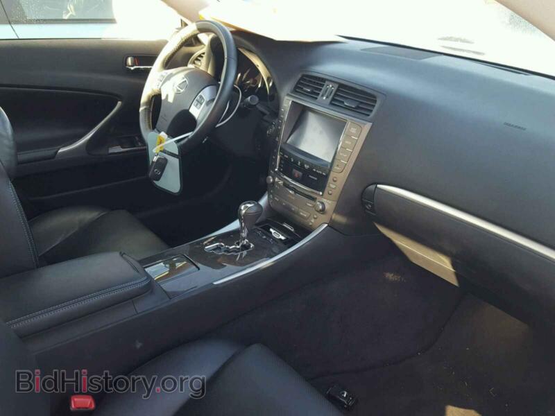 2012 Lexus IS (VIN JTHFE2C29C2508544) — фото 5 из 10