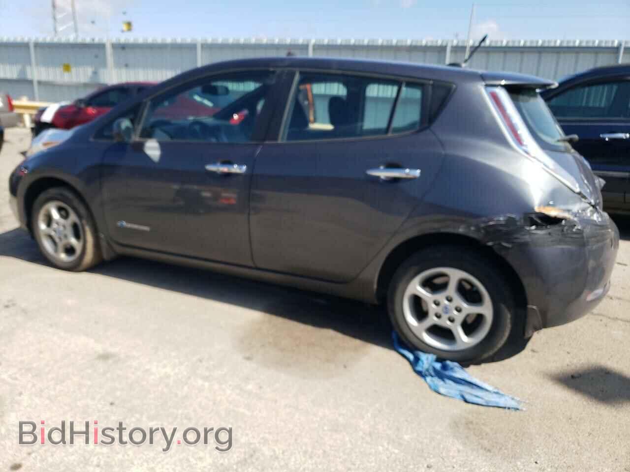2013 NISSAN LEAF - VIN: 1N4AZ0CP2DC417357 - Фото 2