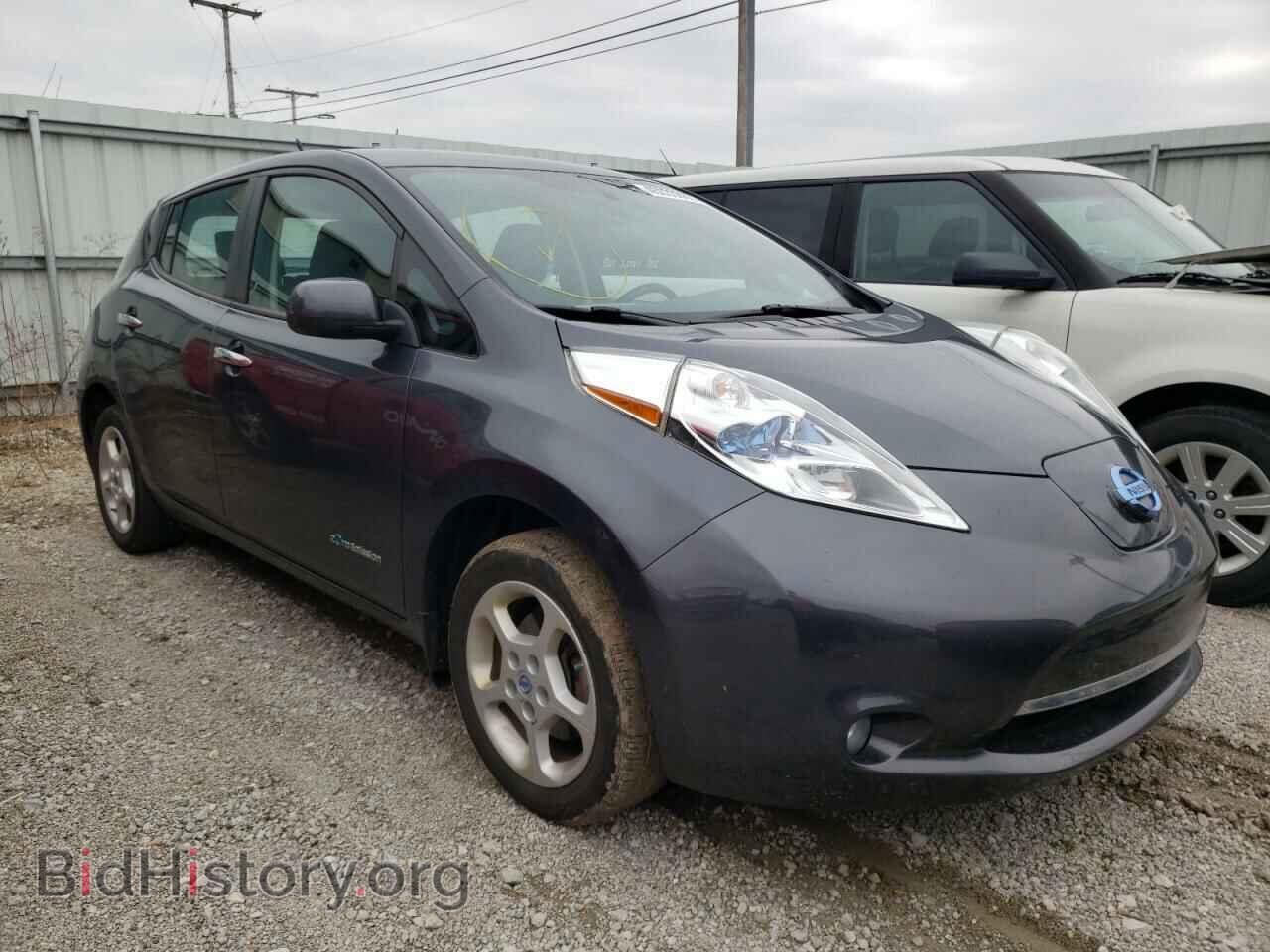 2013 NISSAN LEAF - VIN: 1N4AZ0CP2DC417357 - Фото 4