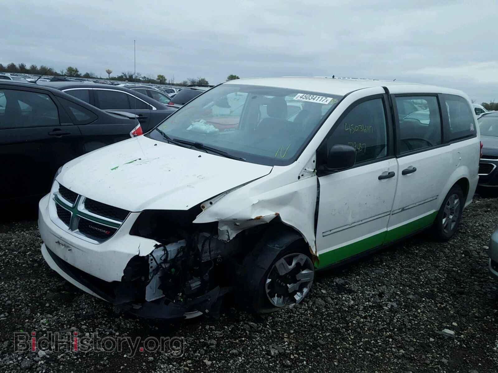 2013 DODGE CARAVAN - VIN: 2C4RDGBGXDR641442 - Фото 2