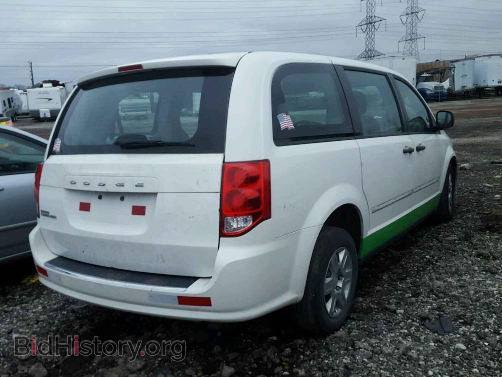 2013 DODGE CARAVAN - VIN: 2C4RDGBGXDR641442 - Фото 4