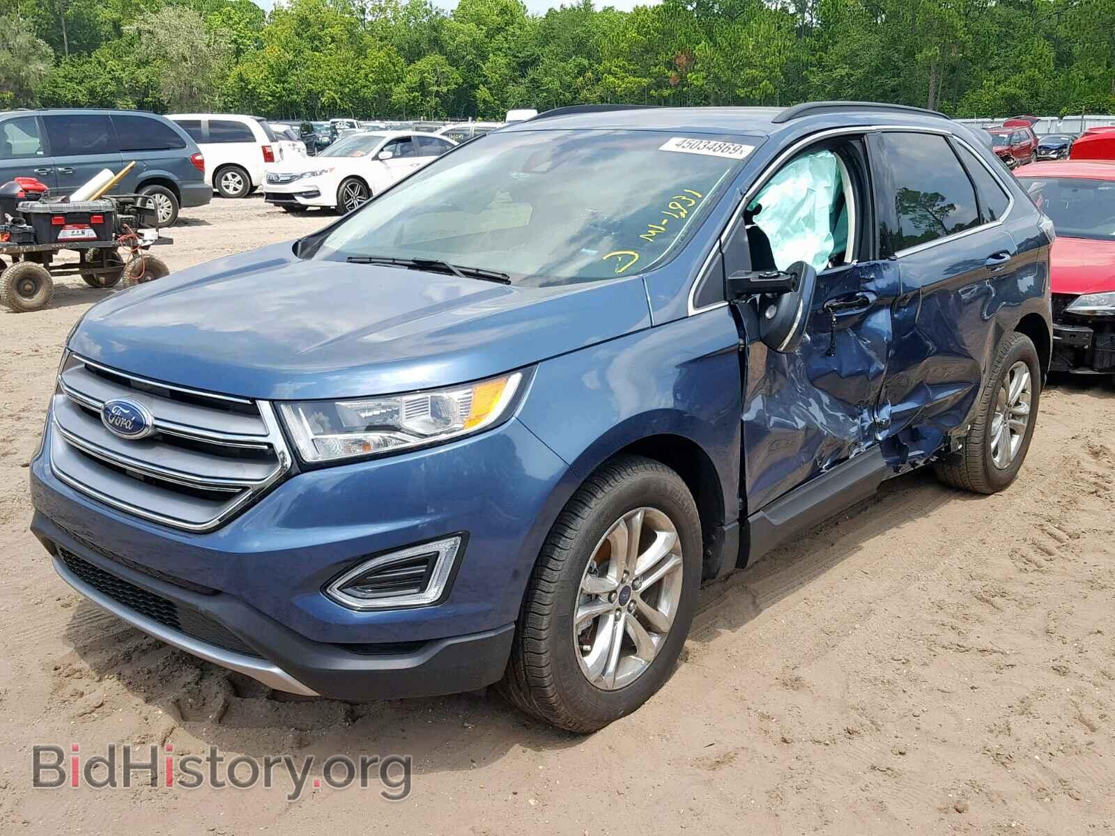2018 FORD EDGE SEL - VIN: 2FMPK3J96JBB09307 - Photo 2