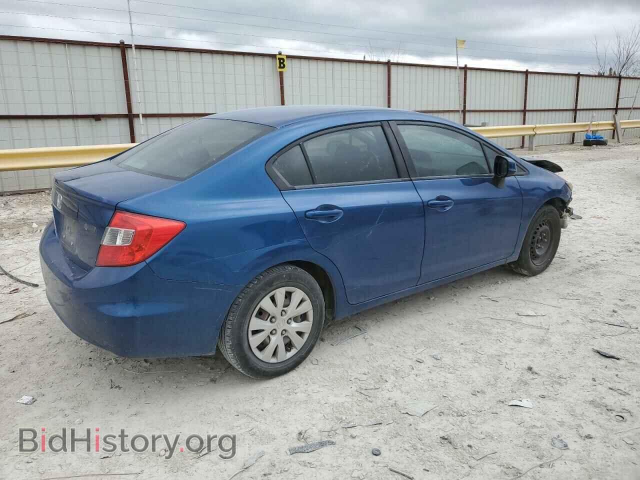 2012 HONDA CIVIC - VIN: 2HGFB2F57CH511144 - Фото 3