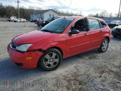 2006 Ford FOCUS Focus ZX5, красный — VIN 1FAFP37N86W196807, Copart