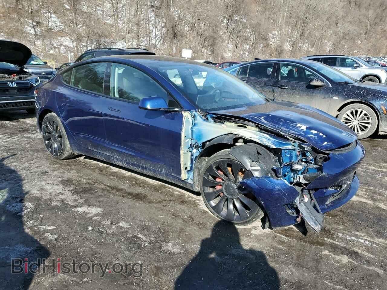 2022 TESLA MODEL 3 - VIN: 5YJ3E1EC2NF244331 - Фото 4