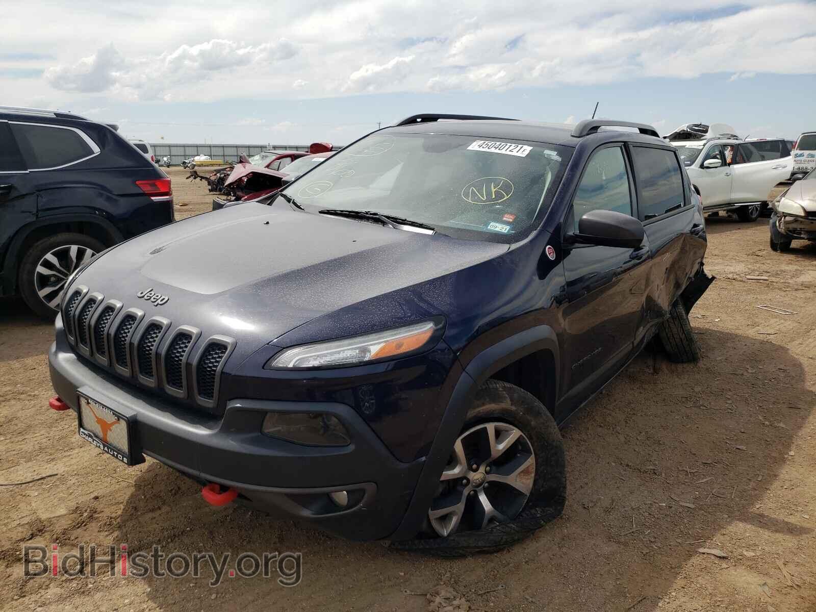 2014 JEEP CHEROKEE - VIN: 1C4PJMBS8EW150072 - Фото 2