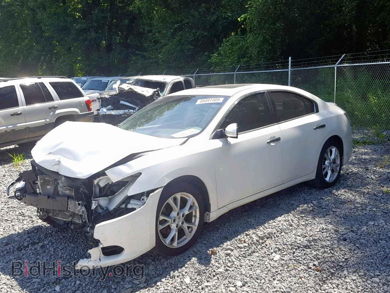 2012 NISSAN MAXIMA S - VIN: 1N4AA5AP8CC845083 - Фото 2