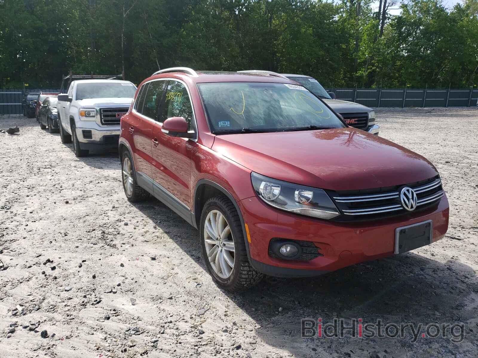 Photo WVGBV7AX4CW005942 - VOLKSWAGEN TIGUAN 2012