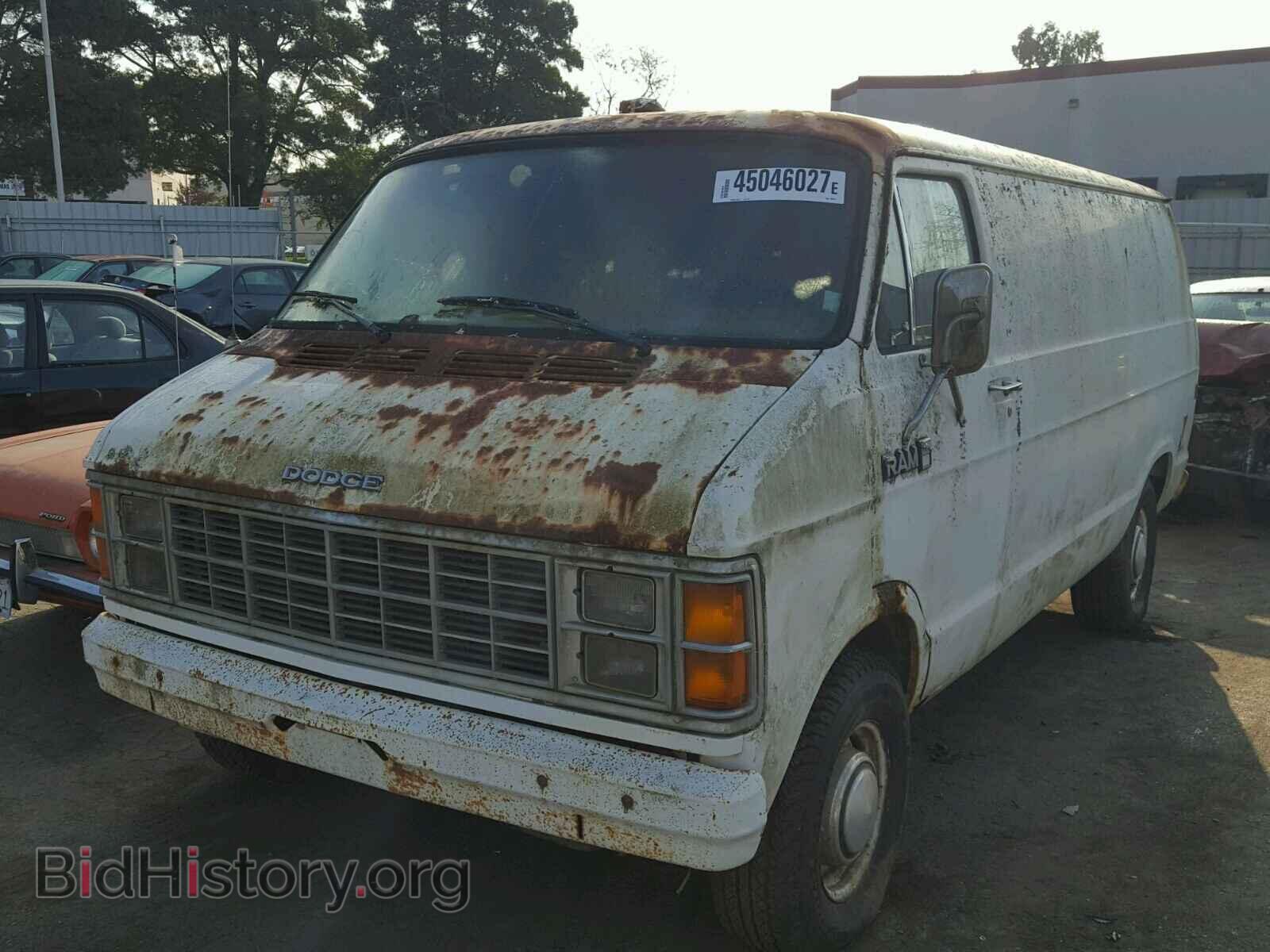 1985 DODGE RAM VAN - VIN: 2B7HB23T2FK254587 - Фото 2