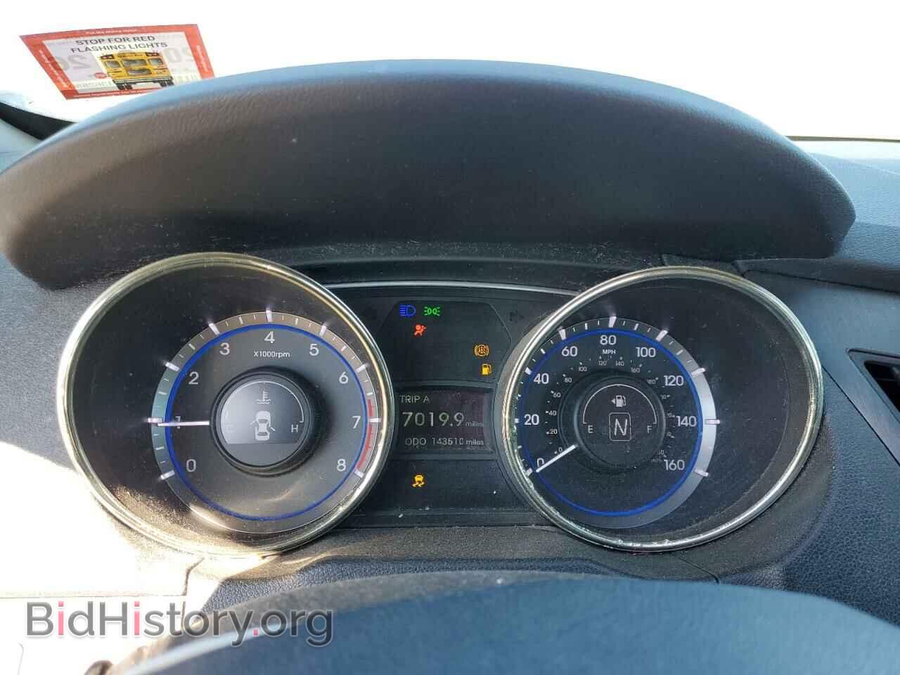 2012 HYUNDAI SONATA - VIN: 5NPEB4AC2CH310433 - Фото 9