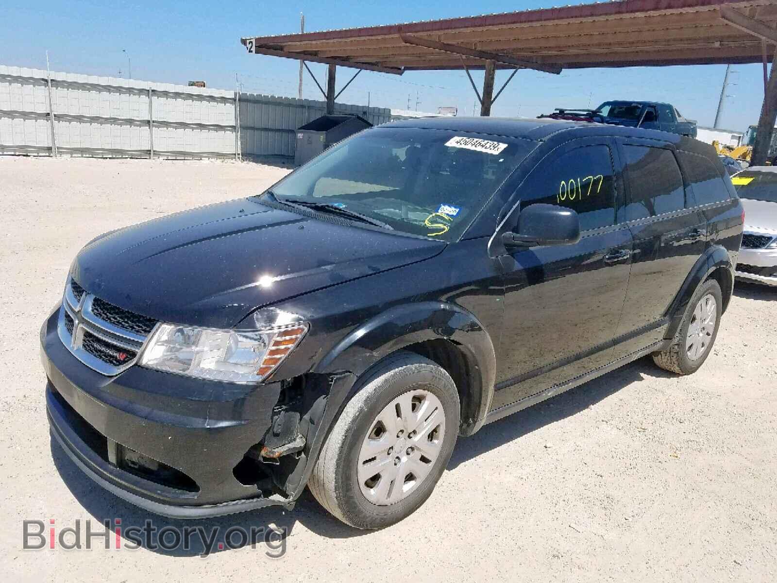 2015 DODGE JOURNEY SE - VIN: 3C4PDCAB2FT588435 - Фото 2