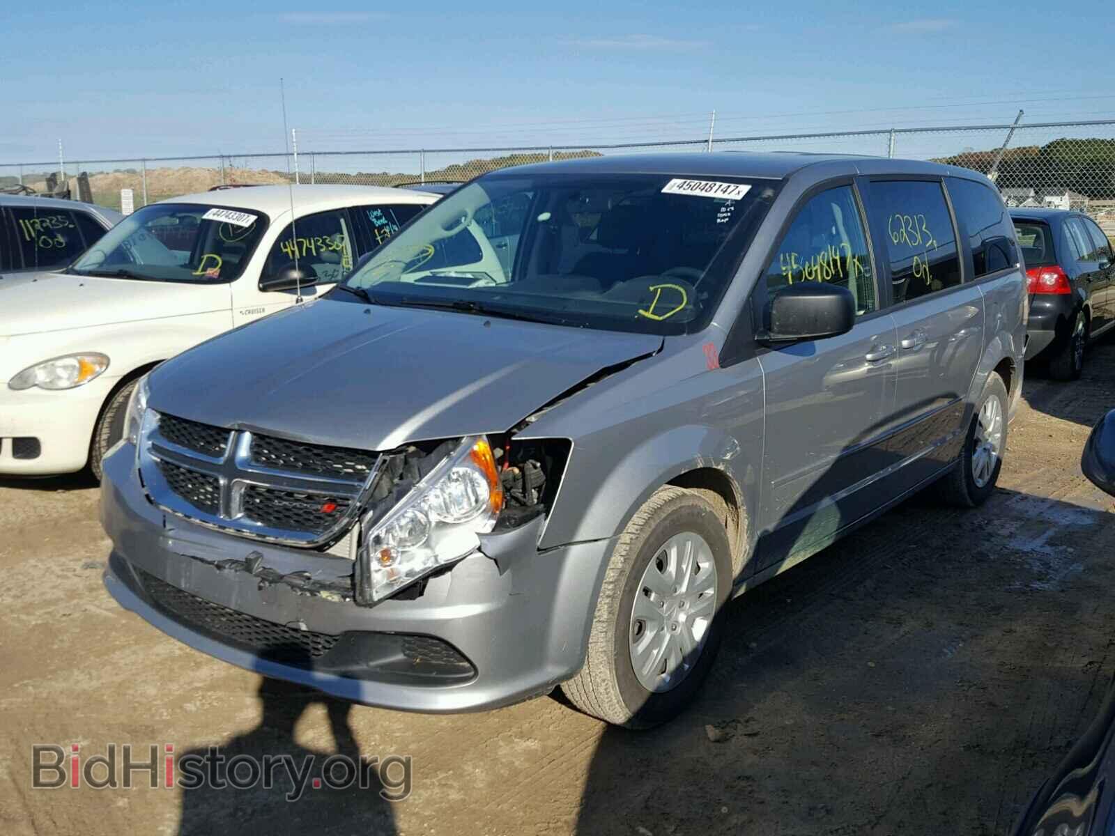 2016 DODGE CARAVAN - VIN: 2C4RDGBGXGR145545 - Фото 2