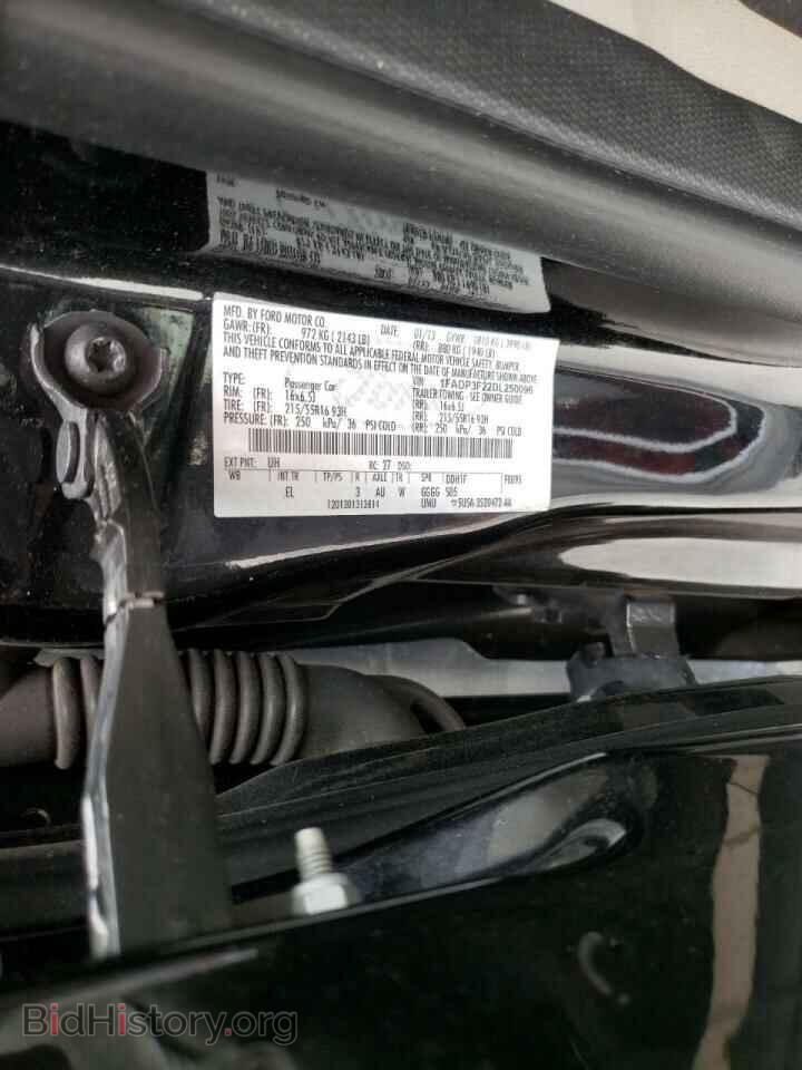 2013 FORD FOCUS - VIN: 1FADP3F22DL250096 - Фото 10