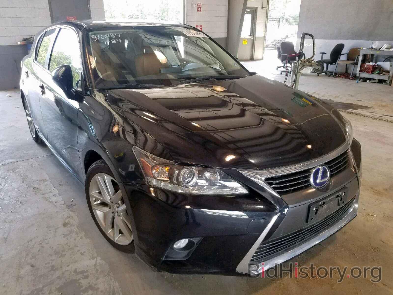 Фотография JTHKD5BH2G2274097 - LEXUS CT 200 2016