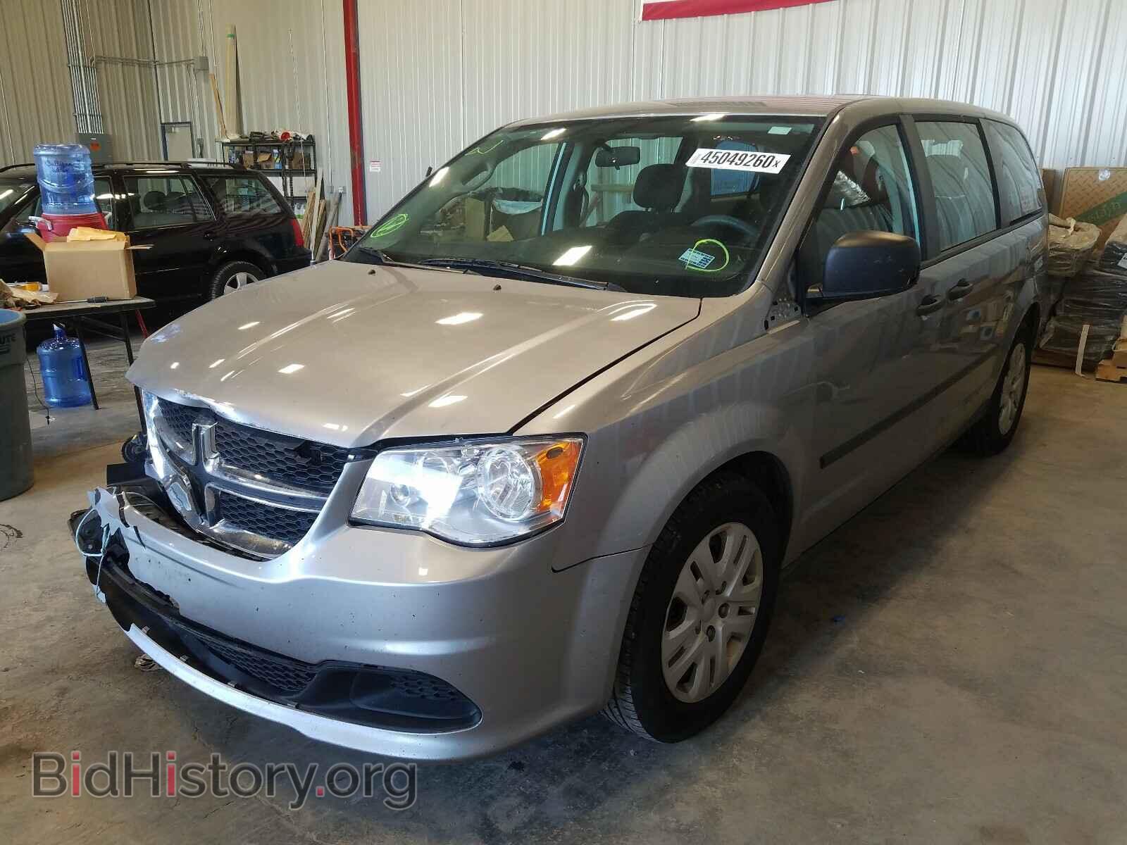 2016 DODGE CARAVAN - VIN: 2C4RDGBG2GR124012 - Фото 2