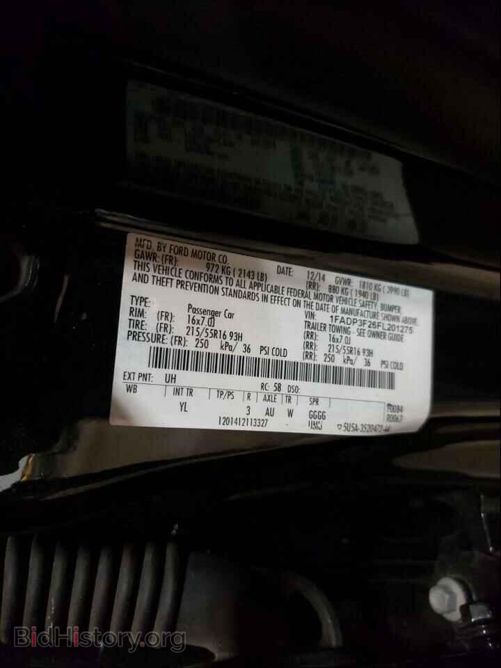 2015 FORD FOCUS - VIN: 1FADP3F26FL201275 - Фото 10