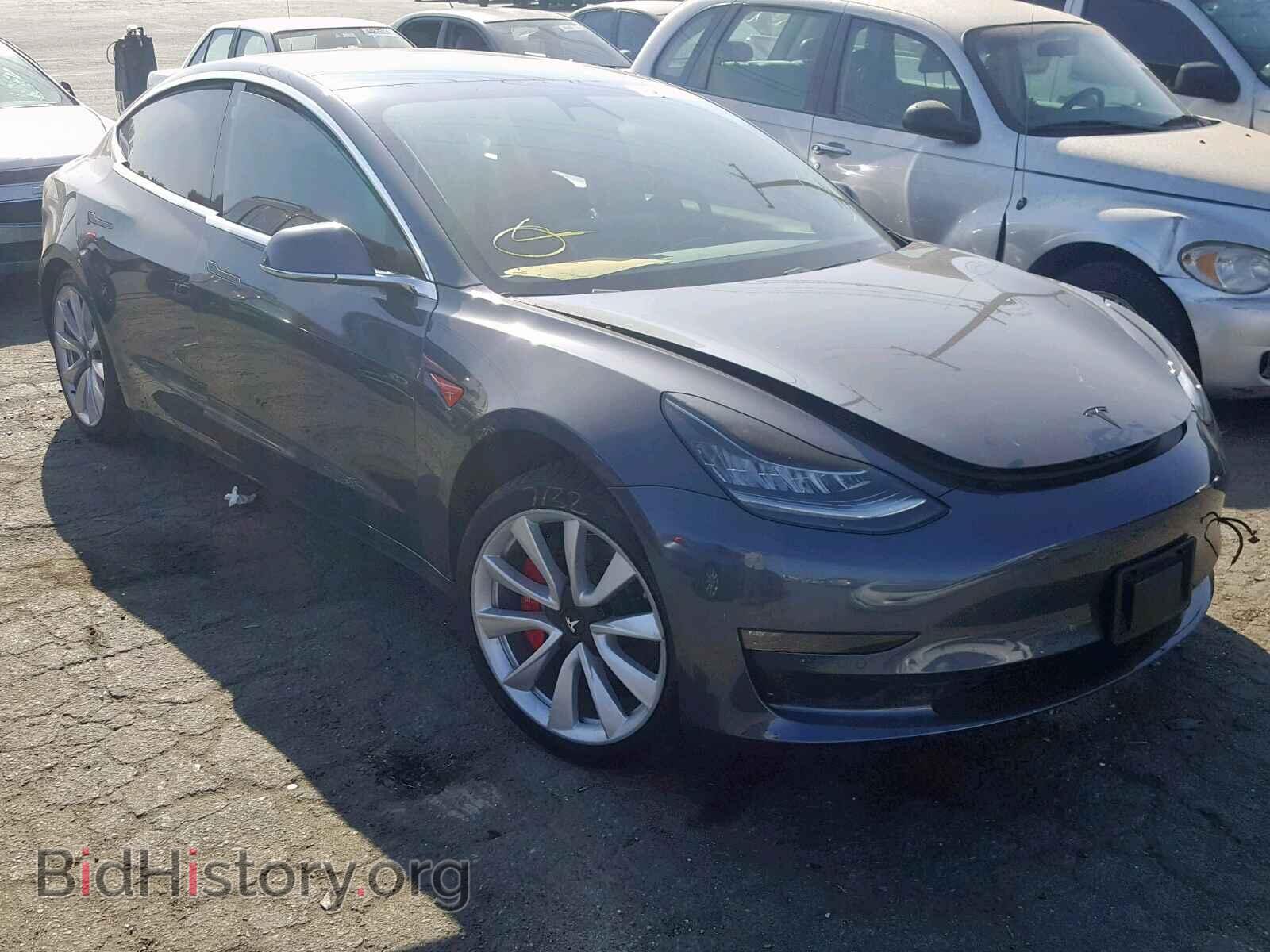 Фотография 5YJ3E1EB5KF205929 - TESLA MODEL 3 2019