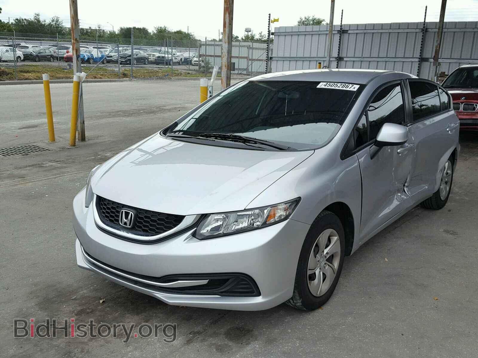 2013 HONDA CIVIC - VIN: 19XFB2F52DE075041 - Фото 2