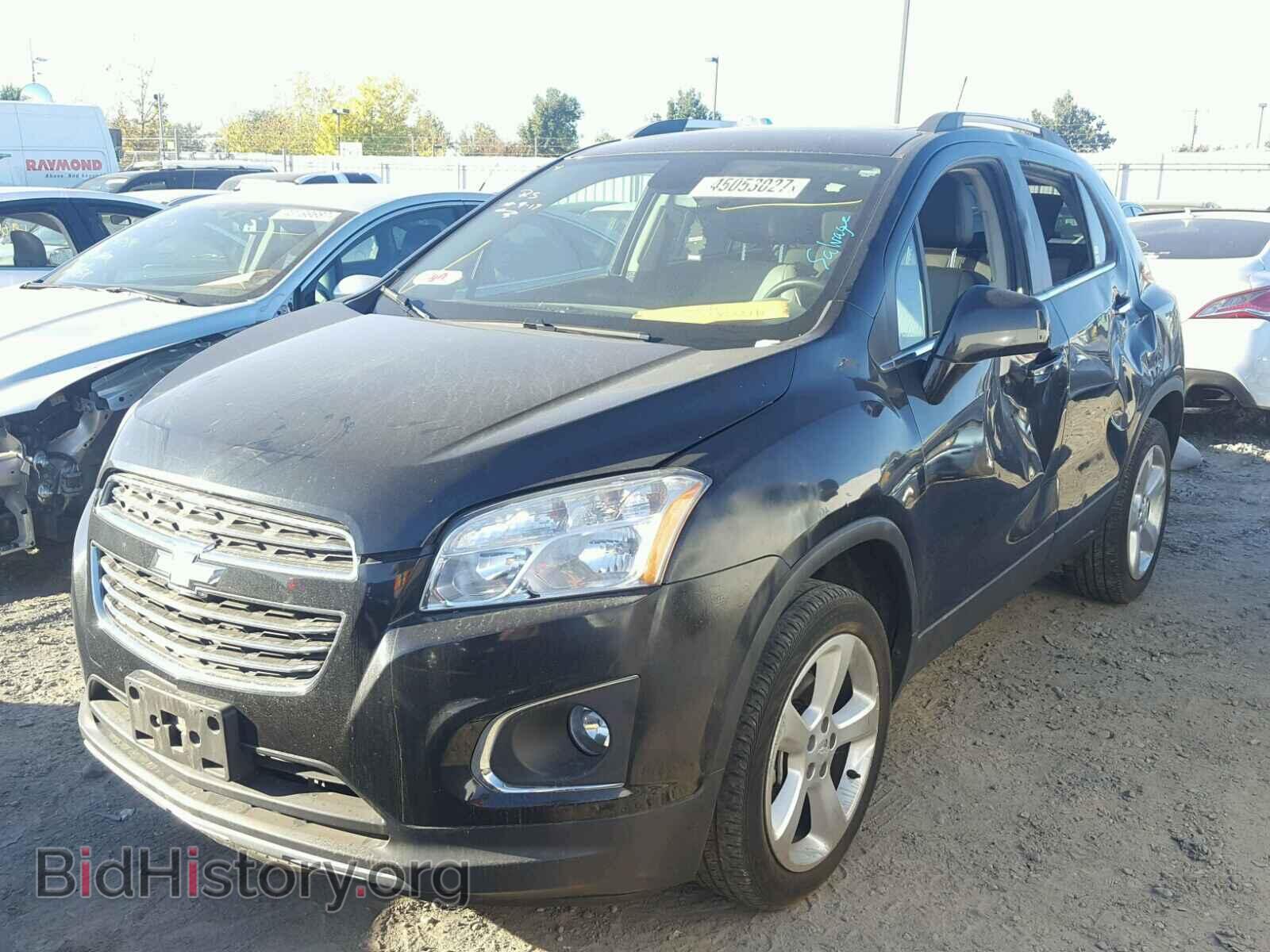 2015 CHEVROLET TRAX - VIN: 3GNCJTSB1FL229090 - Фото 2