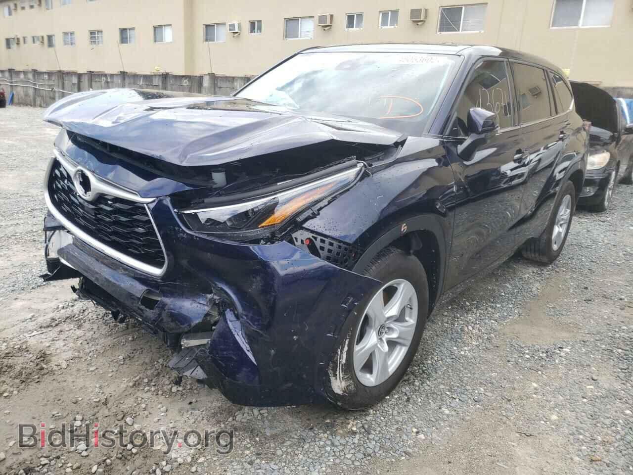 2021 TOYOTA HIGHLANDER - VIN: 5TDCZRAH6MS053011 - Фото 2