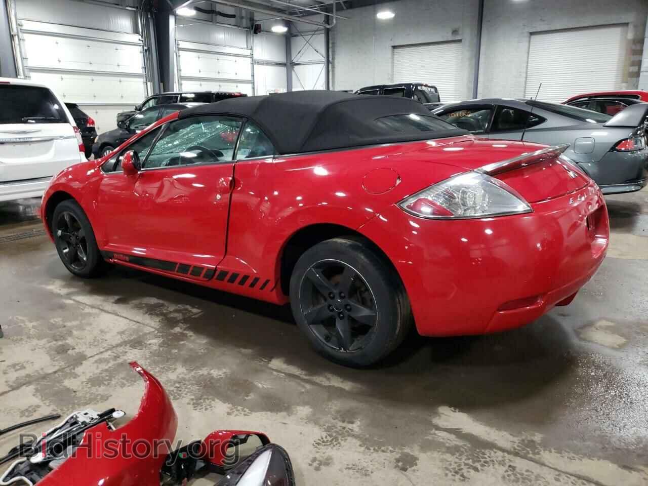 2007 MITSUBISHI ECLIPSE - VIN: 4A3AL35T97E025618 - Фото 2