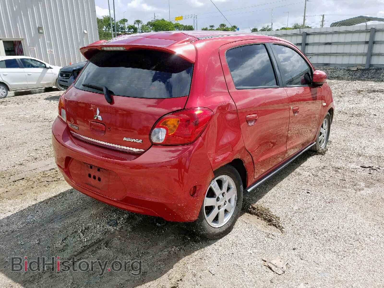 2014 MITSUBISHI MIRAGE - VIN: ML32A4HJ2EH003603 - Фото 4