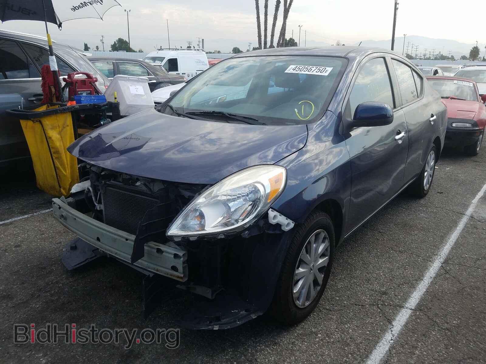 2012 NISSAN VERSA - VIN: 3N1CN7AP1CL857067 - Photo 2