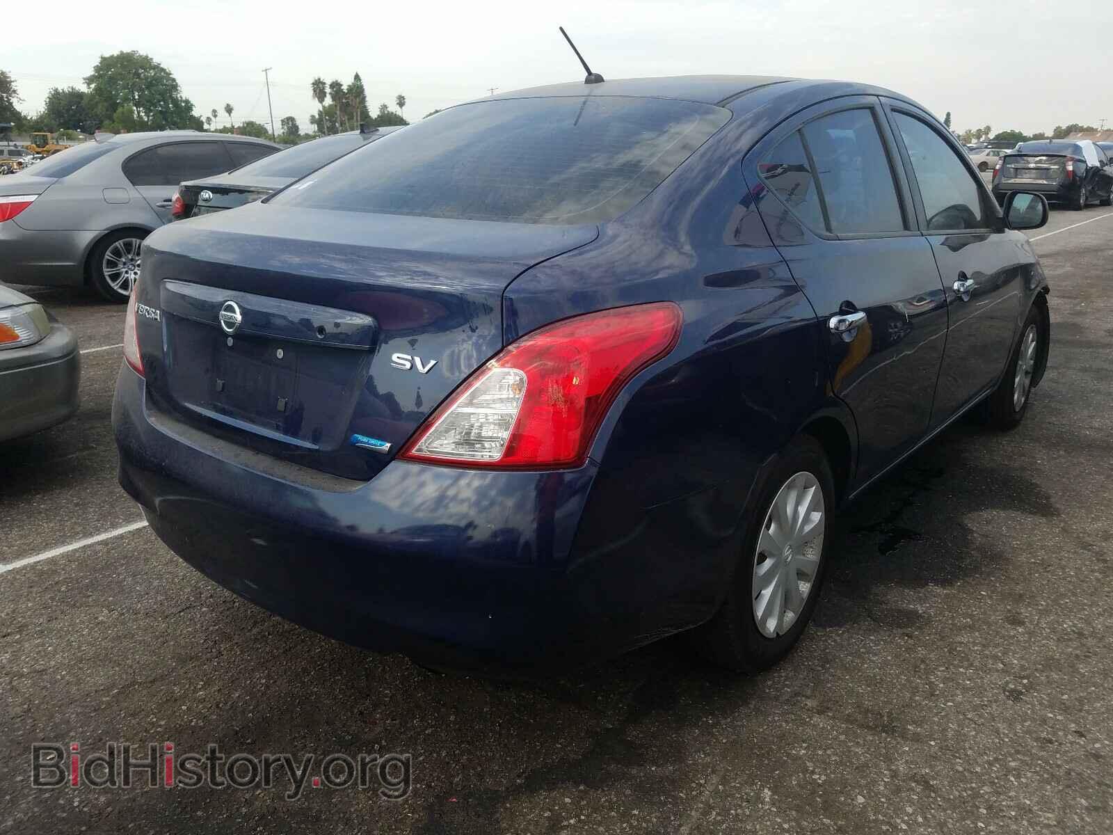2012 NISSAN VERSA - VIN: 3N1CN7AP1CL857067 - Photo 4