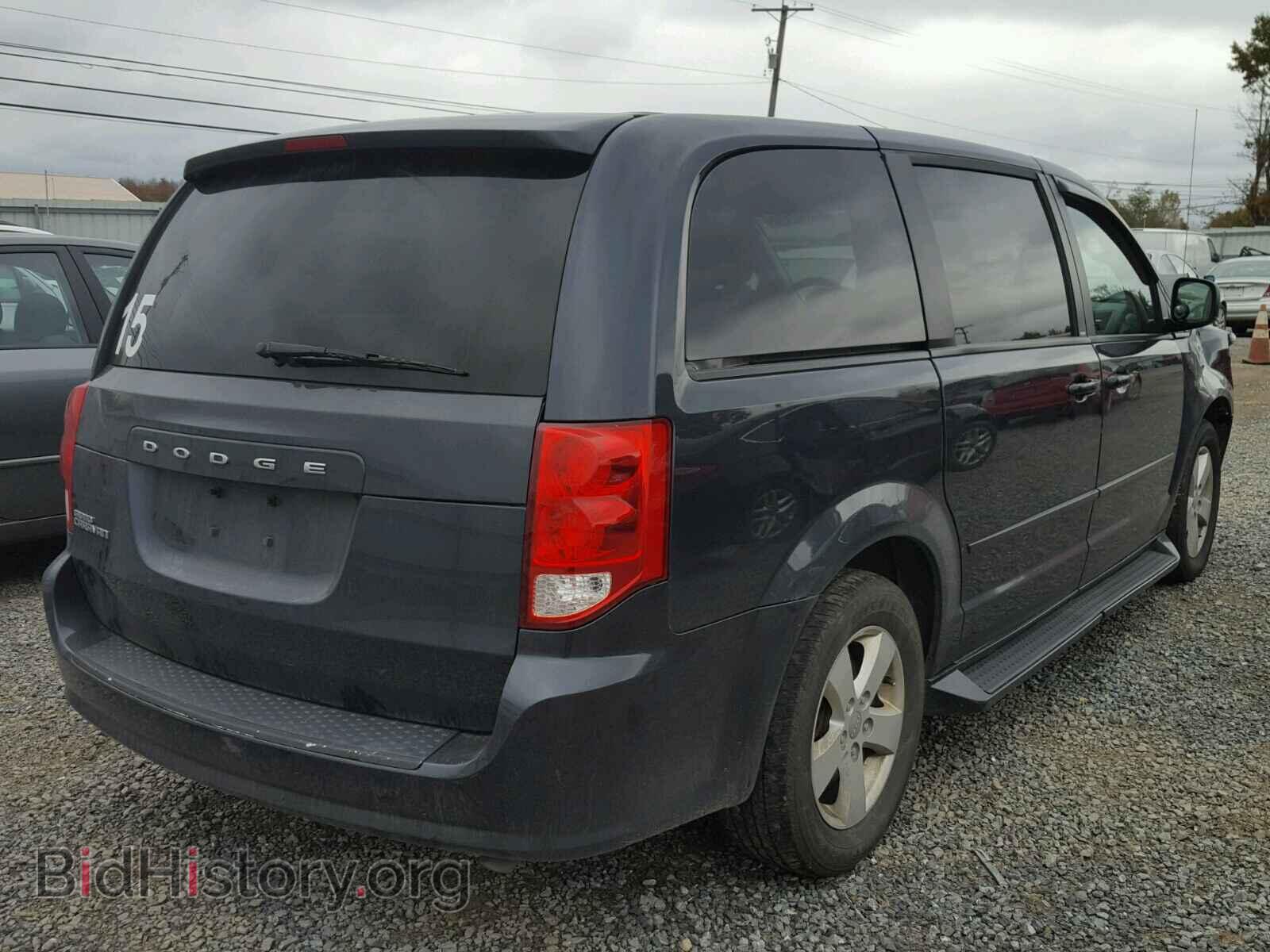 2013 DODGE CARAVAN - VIN: 2C4RDGBG3DR659426 - Фото 4