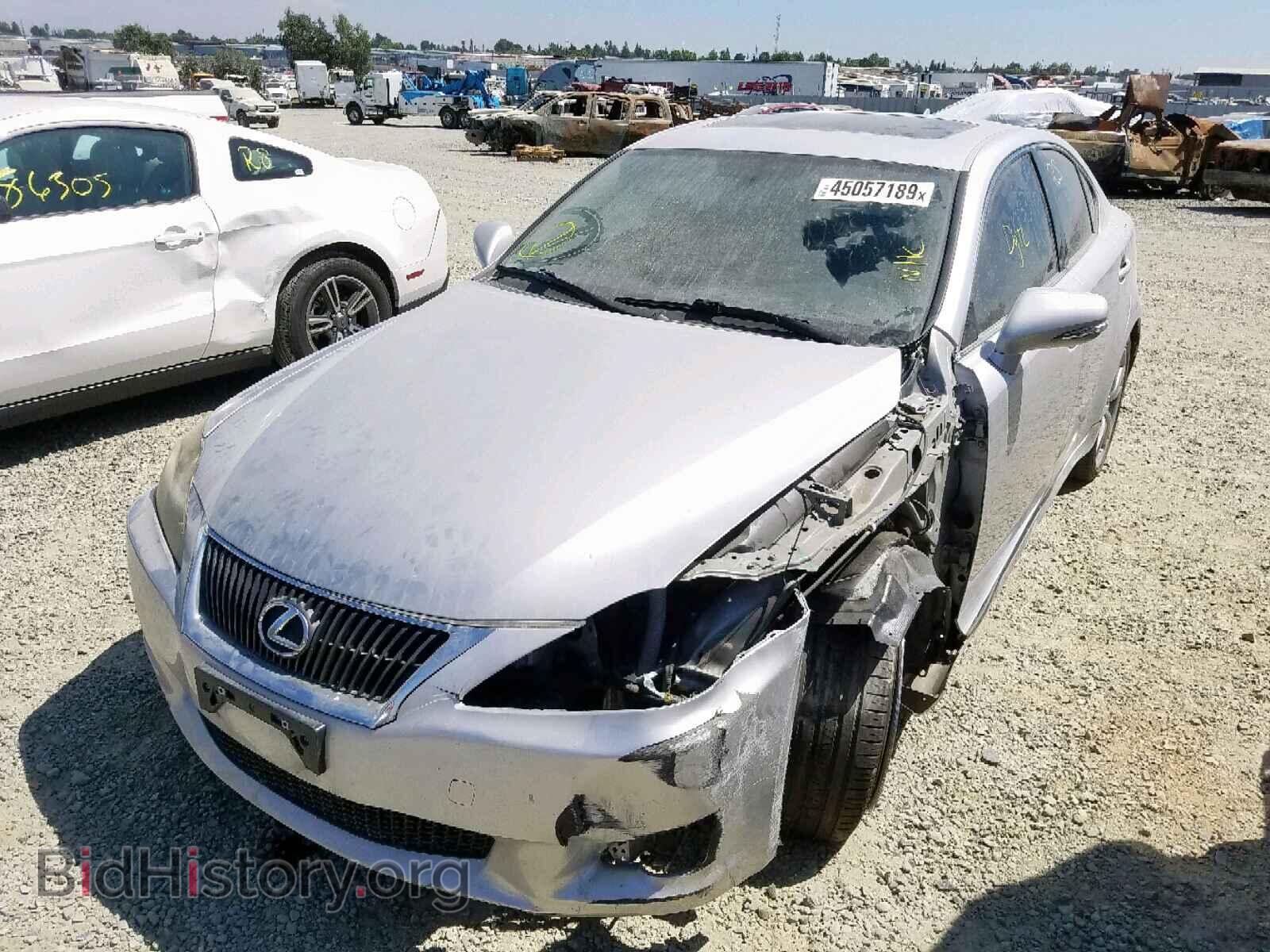 2010 LEXUS IS 250 - VIN: JTHBF5C29A5111280 - Фото 2