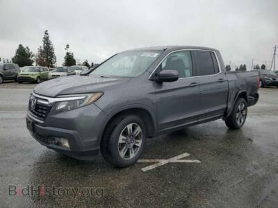 2017 Honda RIDGELINE RTL, серый — VIN 5FPYK3F68HB032676, Copart
