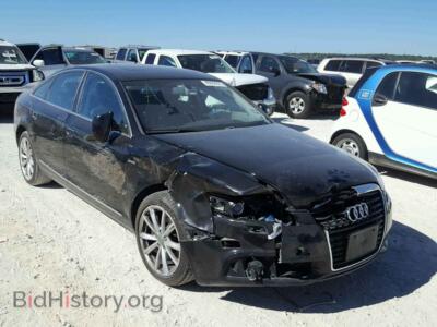 2011 Audi A6, черный — VIN WAUKGAFB0BN026376, Copart