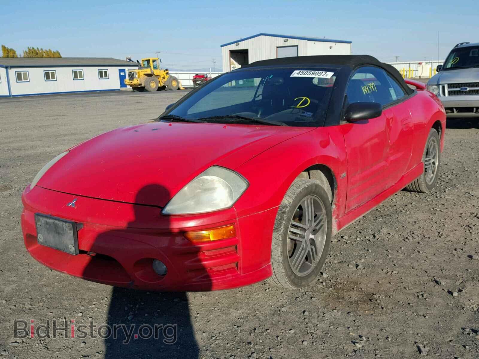 2003 MITSUBISHI ECLIPSE - VIN: 4A3AE75H03E118065 - Фото 2