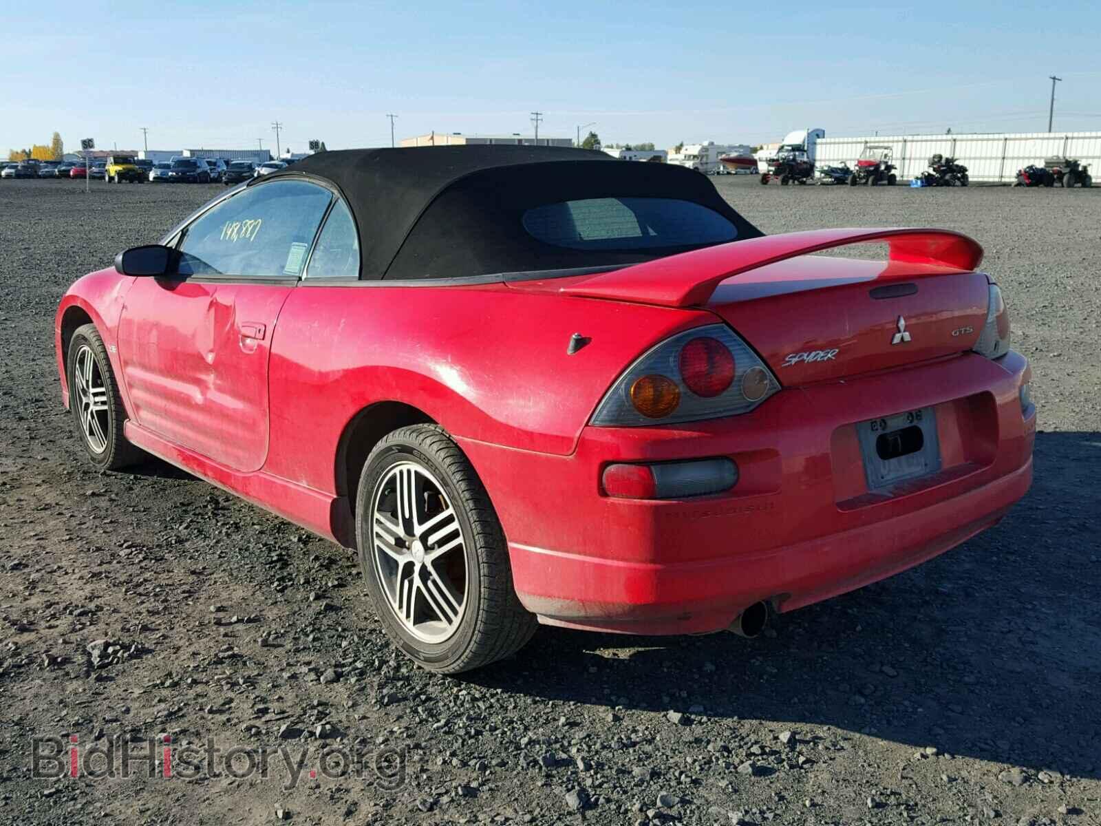 2003 MITSUBISHI ECLIPSE - VIN: 4A3AE75H03E118065 - Фото 3