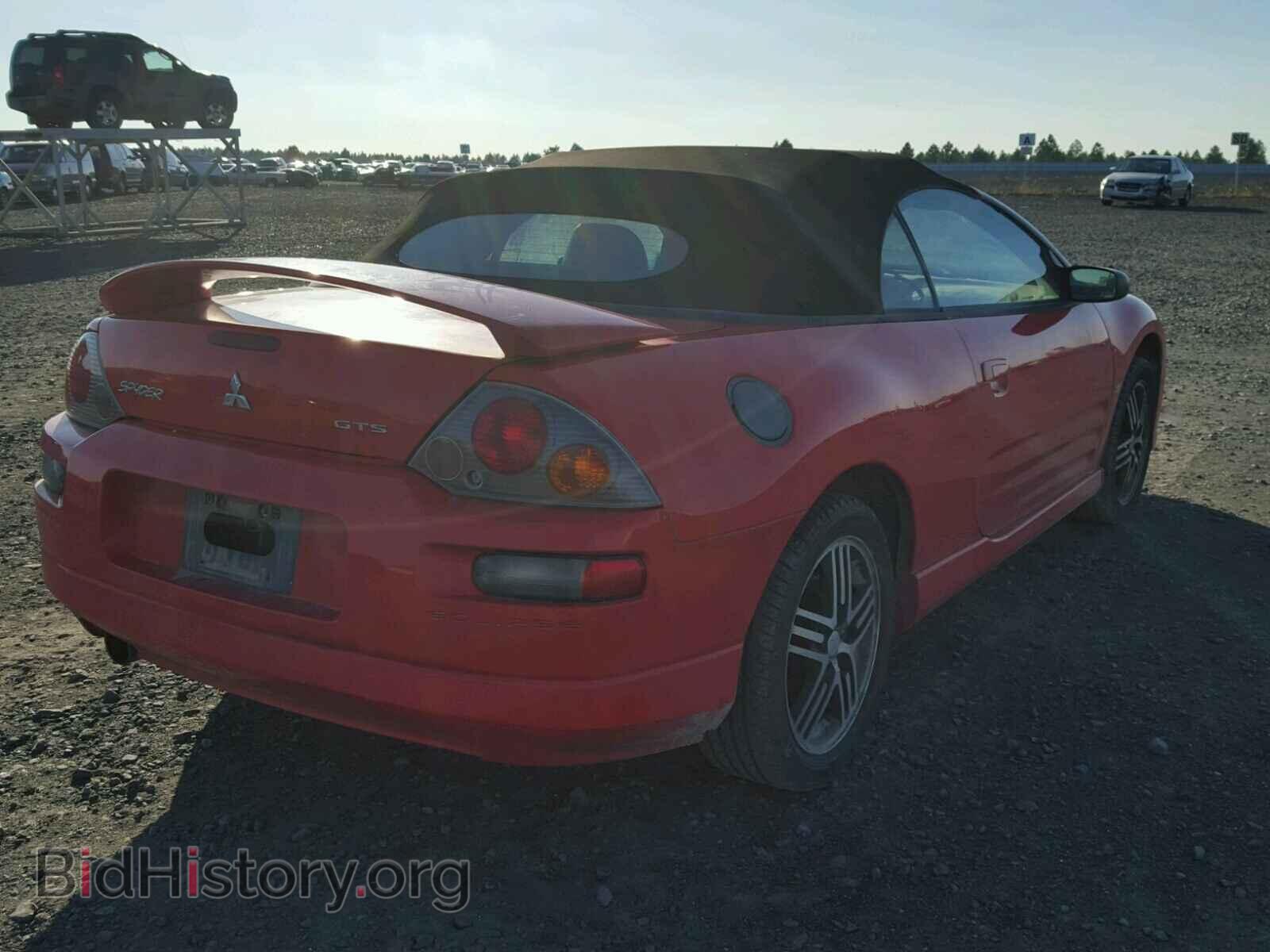 2003 MITSUBISHI ECLIPSE - VIN: 4A3AE75H03E118065 - Фото 4