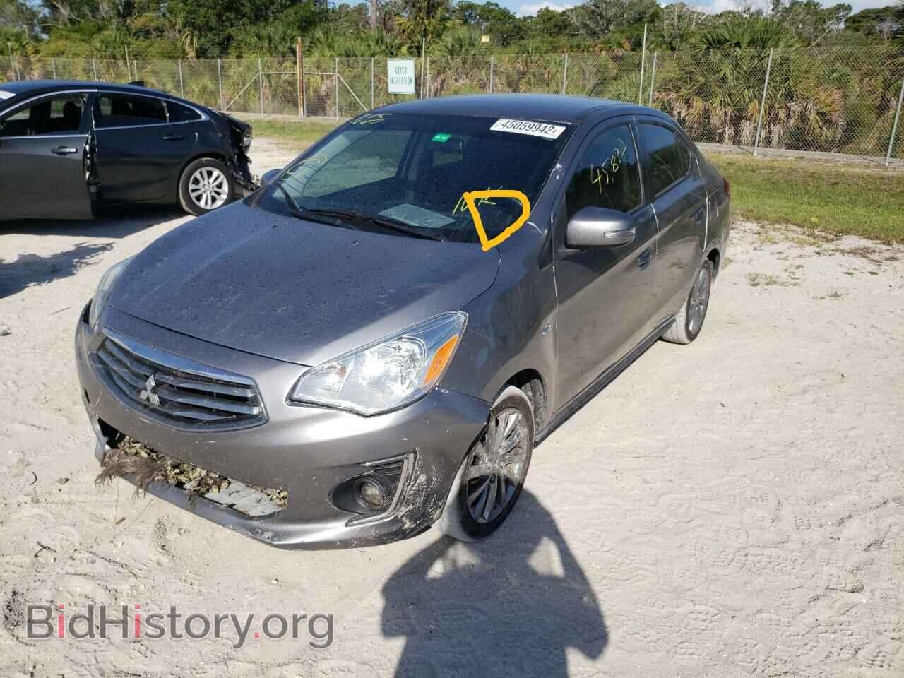 2019 MITSUBISHI MIRAGE - VIN: ML32F4FJ4KHF14863 - Фото 2