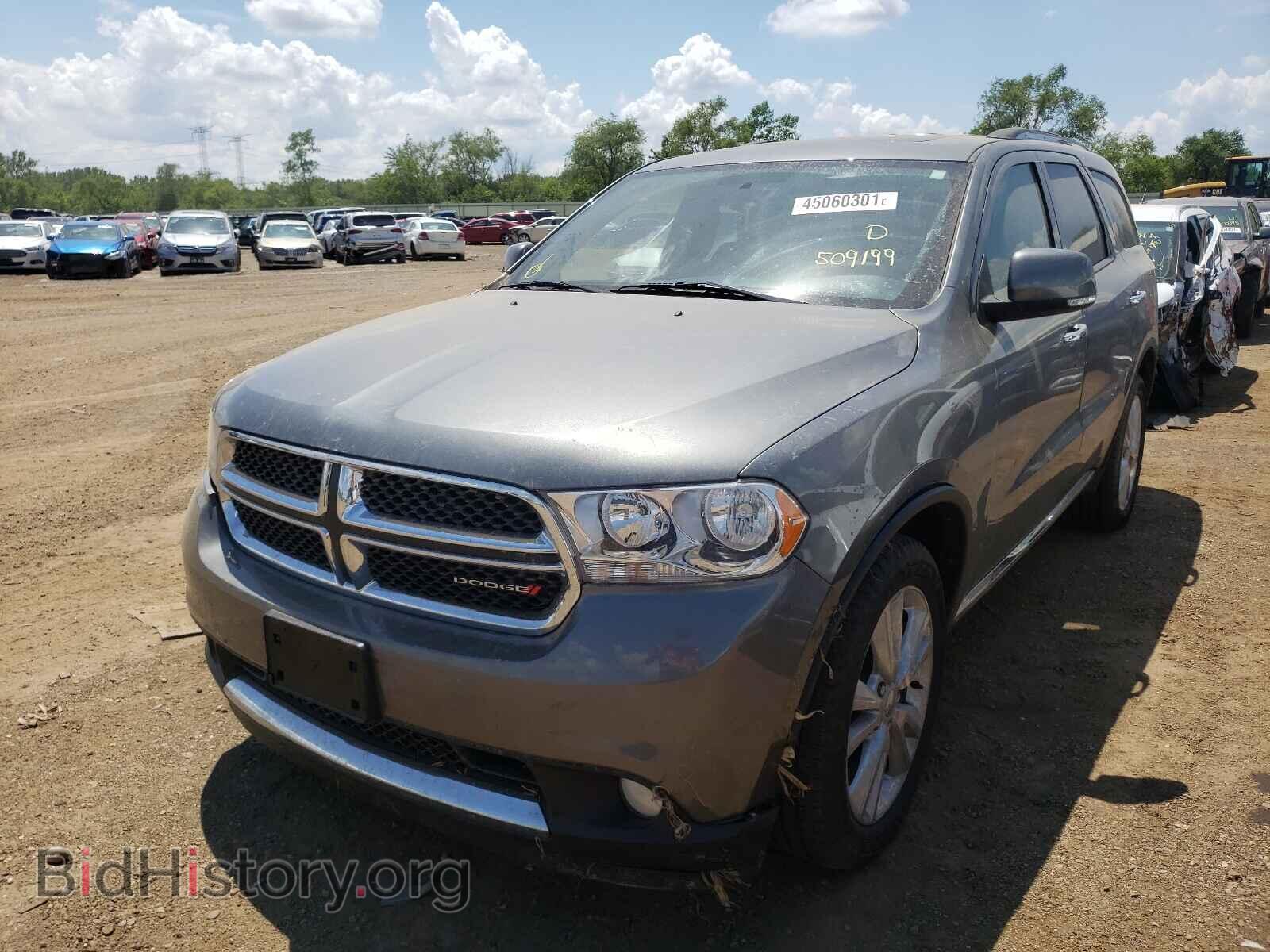 2013 DODGE DURANGO - VIN: 1C4RDJDGXDC509199 - Фото 2