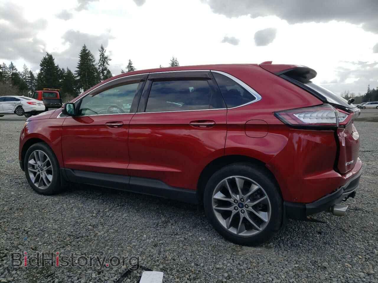 2015 FORD EDGE - VIN: 2FMPK4K91FBB28309 - Фото 2
