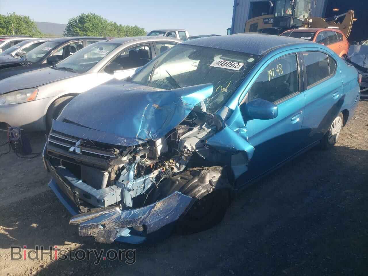 2021 MITSUBISHI MIRAGE - VIN: ML32FUFJ2MHF03265 - Фото 2