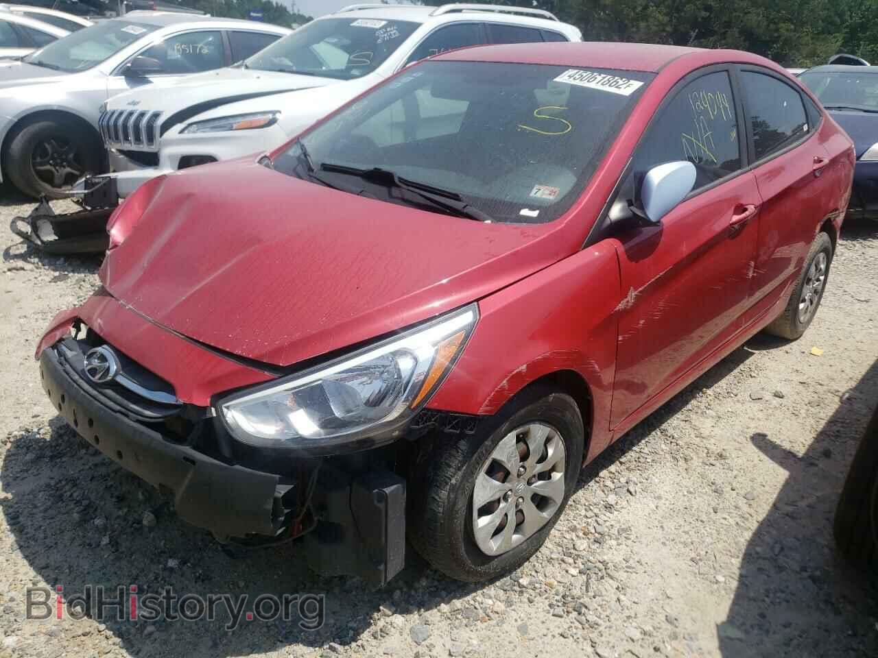 2016 HYUNDAI ACCENT - VIN: KMHCT4AE1GU104453 - Фото 2