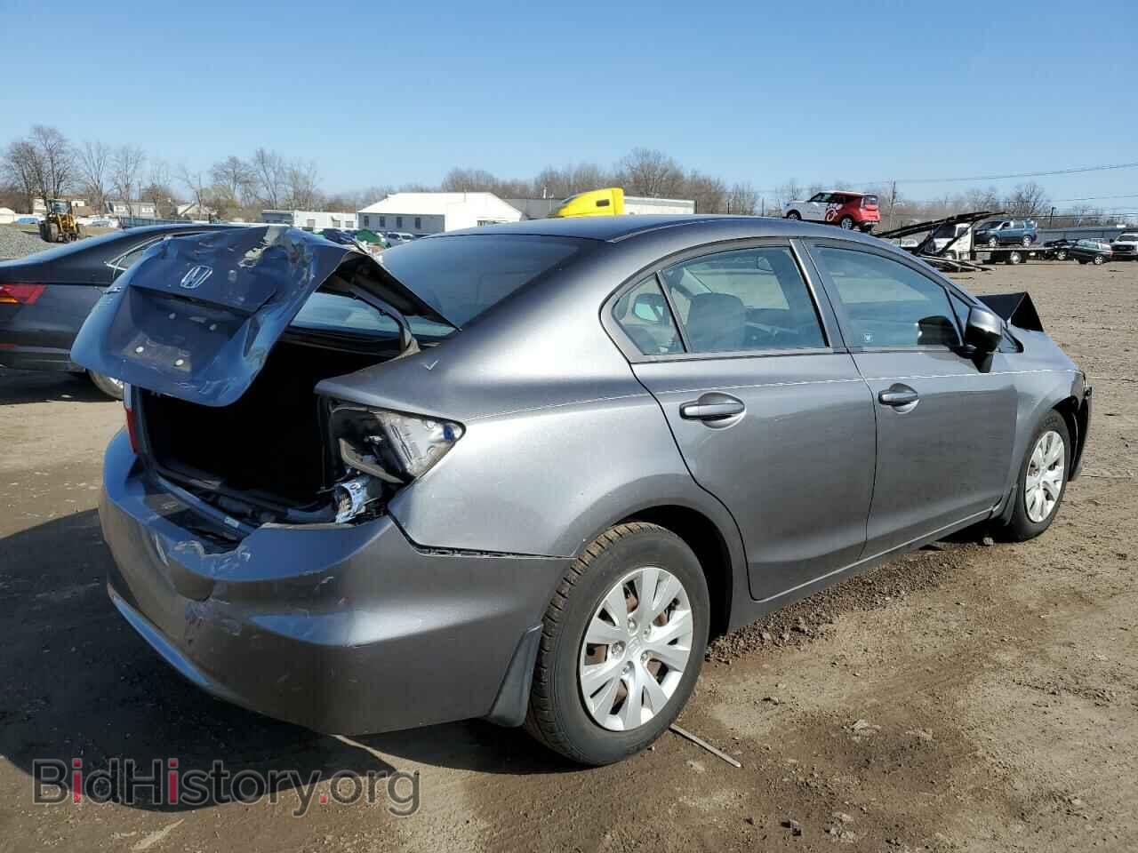 2012 HONDA CIVIC - VIN: 19XFB2F55CE371010 - Фото 3