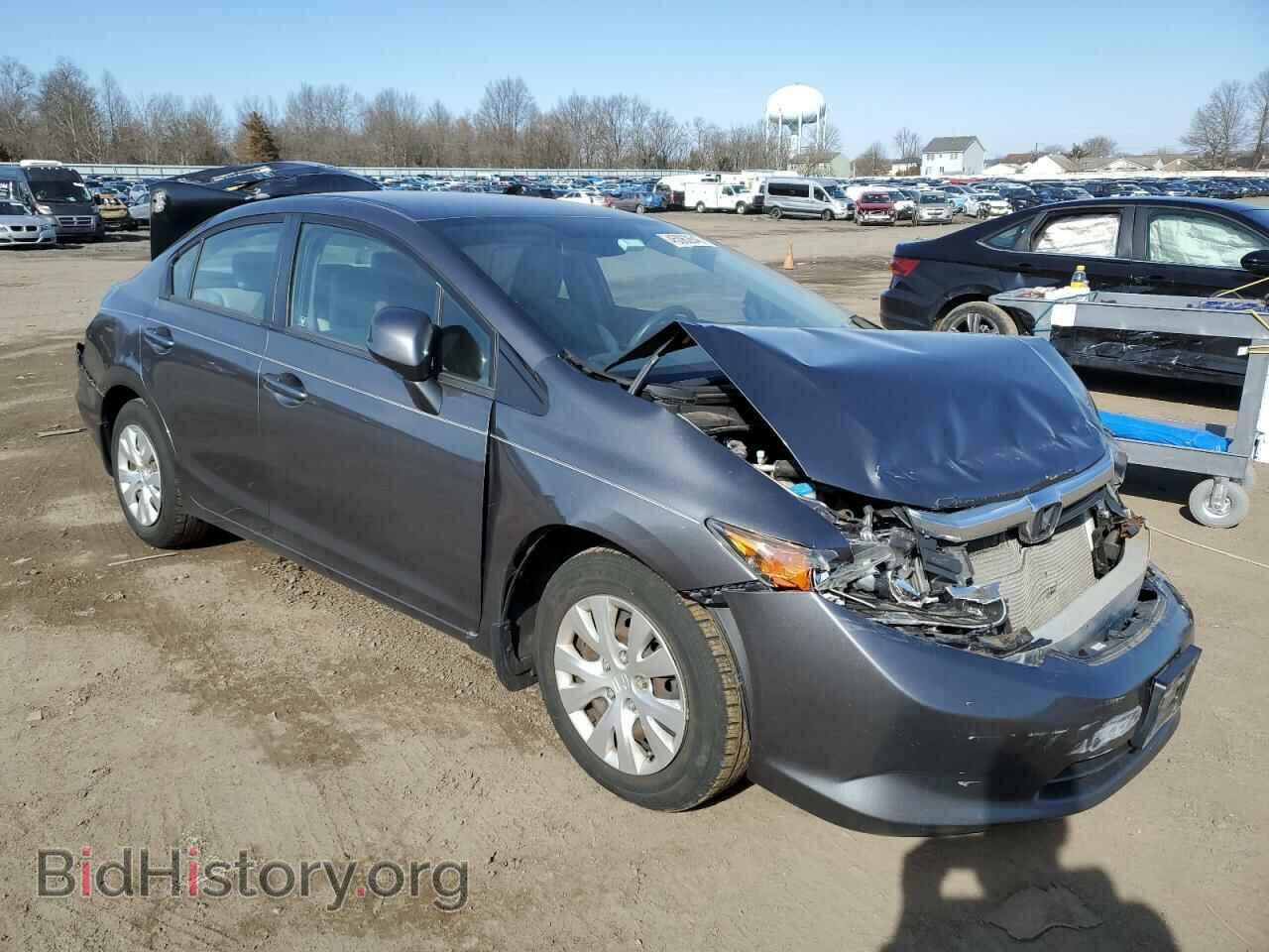 2012 HONDA CIVIC - VIN: 19XFB2F55CE371010 - Фото 4