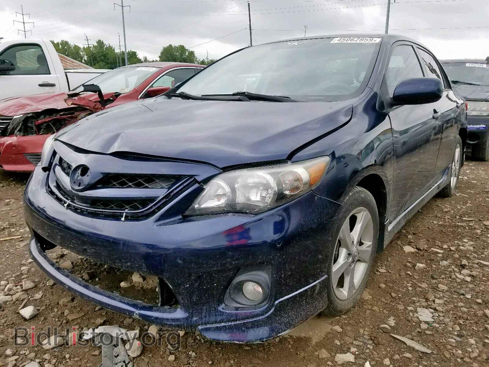 2013 TOYOTA COROLLA BA - VIN: 2T1BU4EE0DC119266 - Фото 2