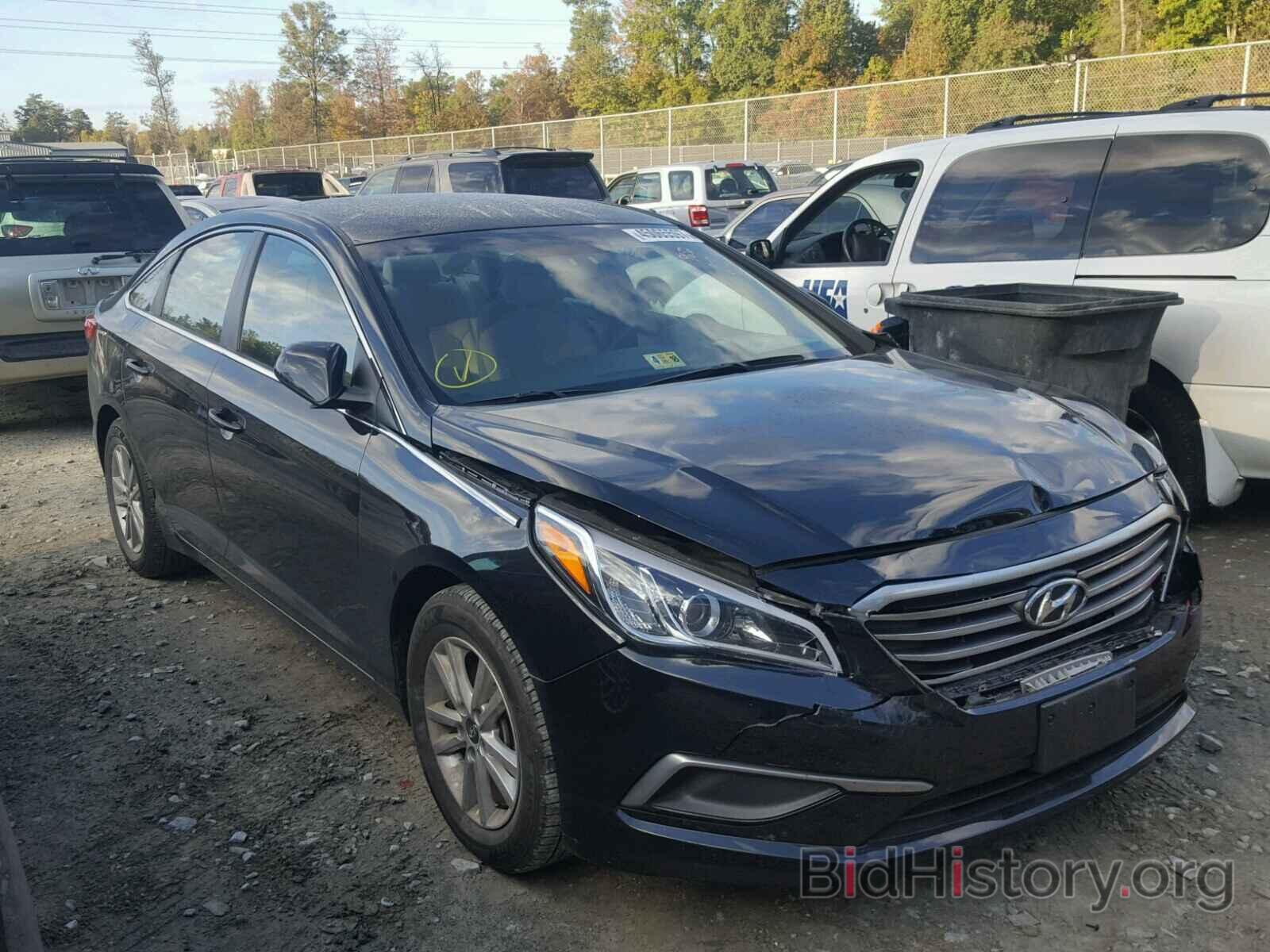 Фотография 5NPE24AF8GH396766 - HYUNDAI SONATA 2016